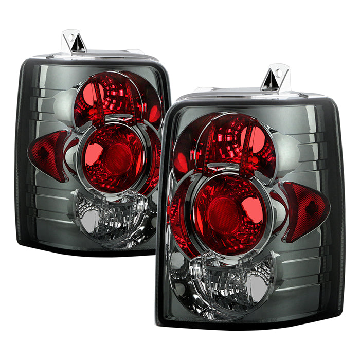 Jeep Grand Cherokee 93-98 Euro Style Tail Lights - Smoke