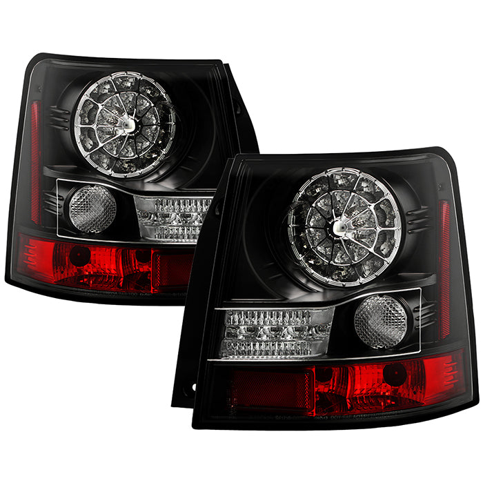 Land Rover Range Rover Sport 06-09 LED Tail Lights - Black