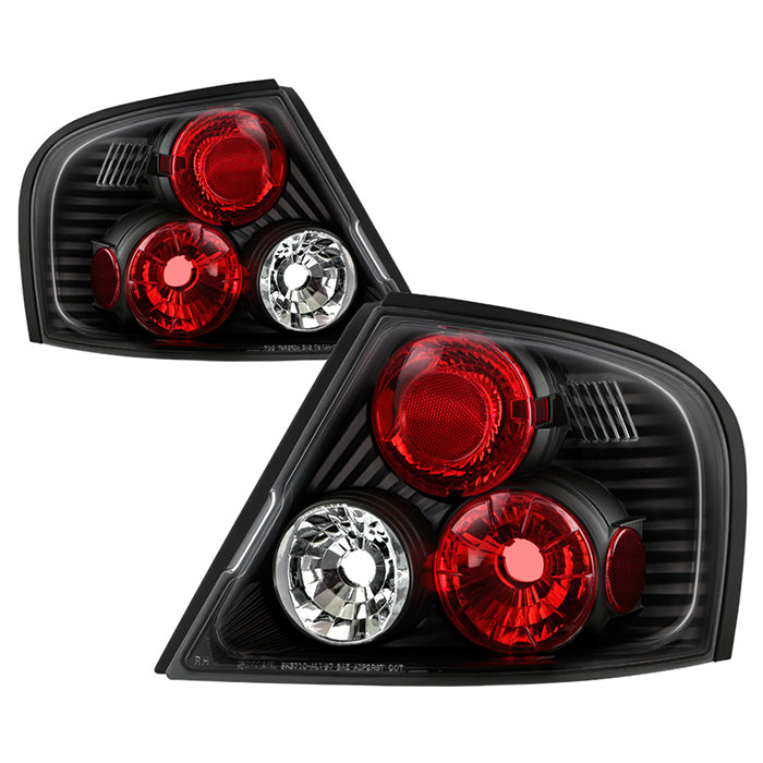 Nissan Altima 98-01 Euro Style Tail Lights - Black