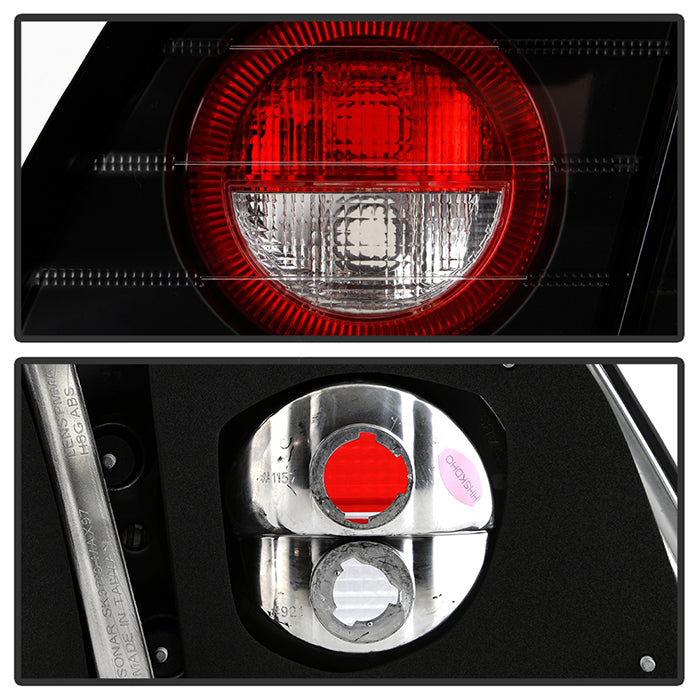 Nissan Maxima 97-99 Euro Style Tail Lights - Black – Spyder Auto