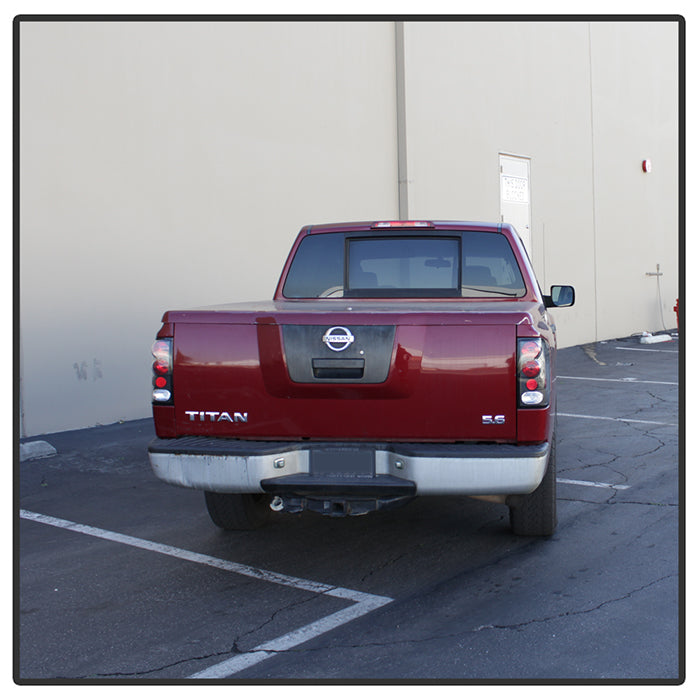 Evan-Fischer Tail Light For 2004-2014 Nissan Titan – Driver Side, With Utility Compartment, CAPA Certified
