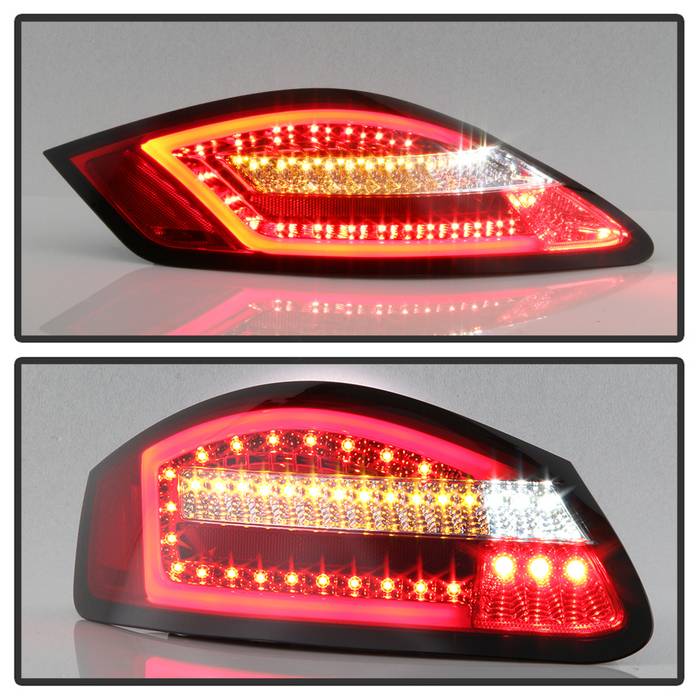 Porsche 987 Cayman 06-08 / Boxster 05-08 LED Tail Lights - Red