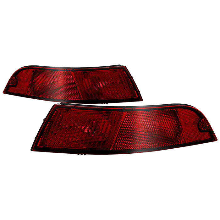 ( Spyder ) Porsche 993 1995-1998 OEM Tail Light - Red Smoke