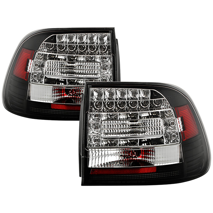 Porsche Cayenne 03-07 LED Tail Lights - Black