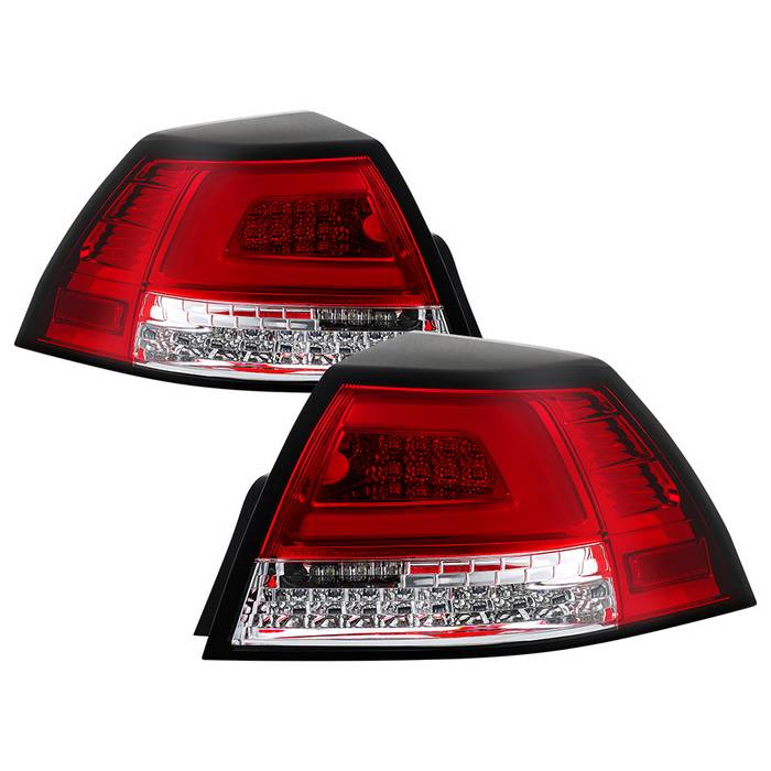 Pontiac G8 08-09 Version 2 Light Bar LED Tail Lights - Red Clear