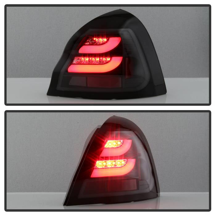 Pontiac Grand Prix 04-08 Light Bar LED Tail Light - Black – Spyder