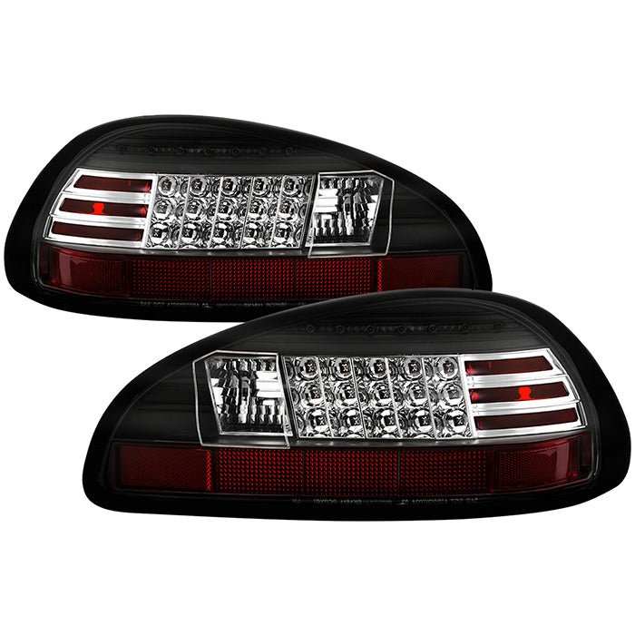 Pontiac Grand Prix 97-03 LED Tail Lights - Black