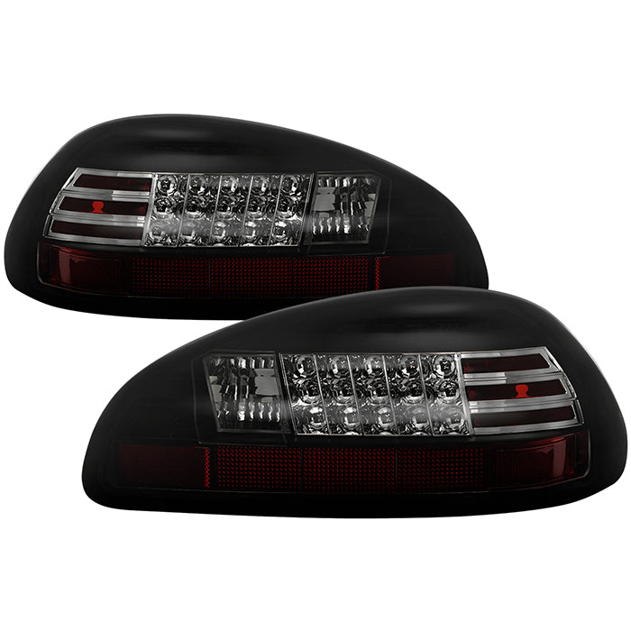 Pontiac Grand Prix 97-03 LED Tail Lights - Black Smoke