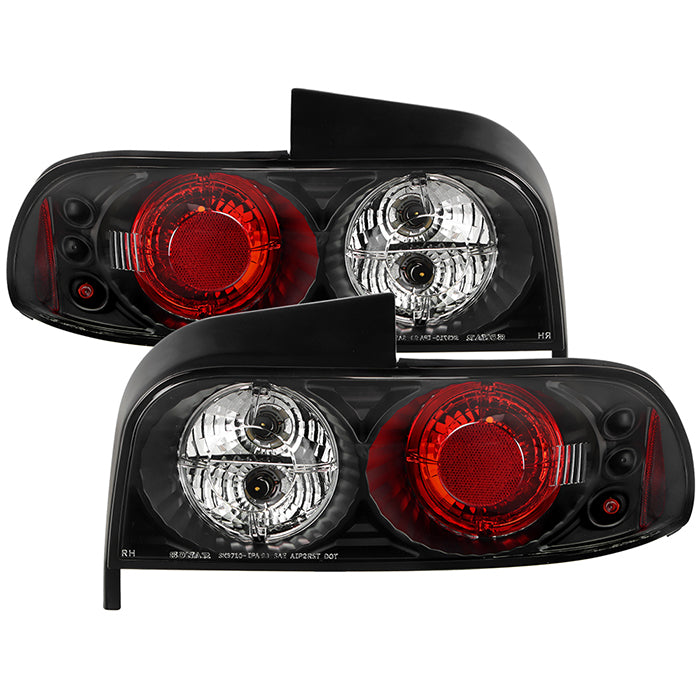 Subaru Impreza 93-01 Euro Style Tail Lights - Black