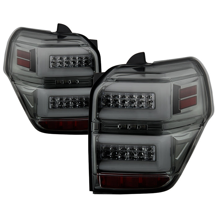 ( Spyder ) Toyota 4Runner 2010 - 2023 LED Tail Lights - Sequential Turn Signal - Smoke