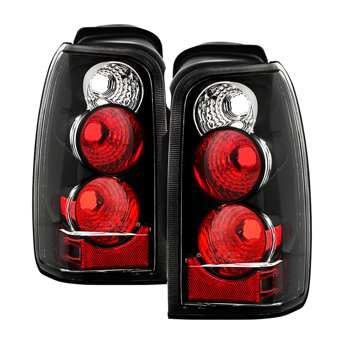 Toyota 4 Runner 96-02 Euro Style Tail Lights - Black