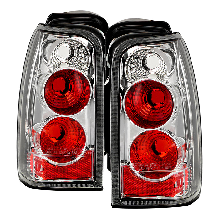 Toyota 4 Runner 96-02 Euro Style Tail Lights - Chrome