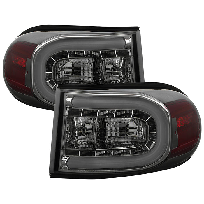 Toyota FJ Cruiser 07-13 Light Bar LED Tail Lights - Smoke