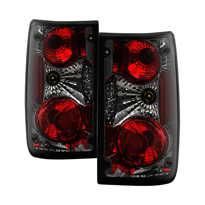 Toyota Pick Up 89-95 Euro Style Tail Lights - Smoke