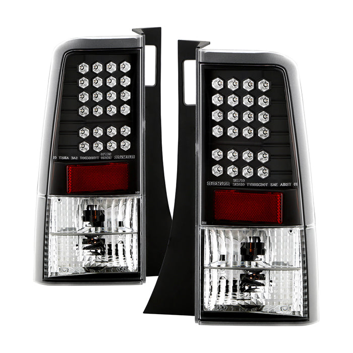 Scion XB 03-07 LED Tail Lights - Black