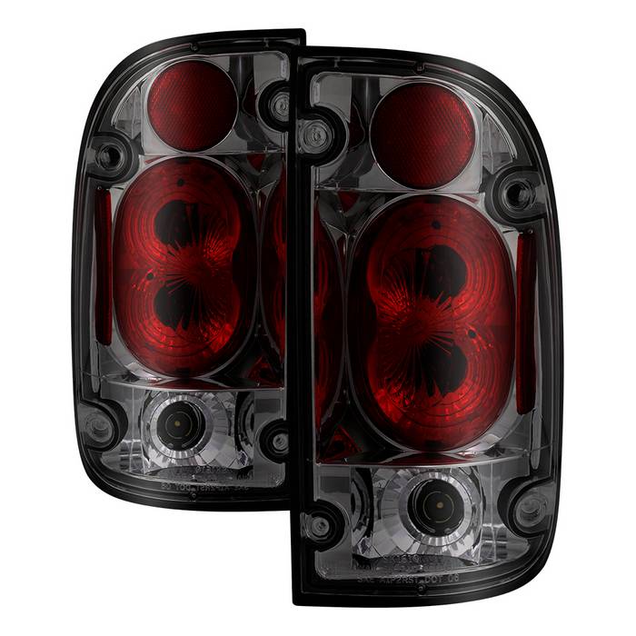 Toyota Tacoma 01-04 Euro Style Tail Lights - Smoke