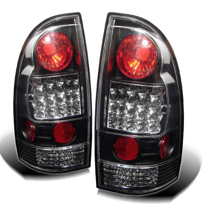 Toyota Tacoma 05-15 LED Tail Lights (not compatible with factory equipped led tail lights) - Black