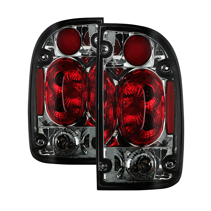 Toyota Tacoma 95-00 Euro Style Tail Lights - Smoke