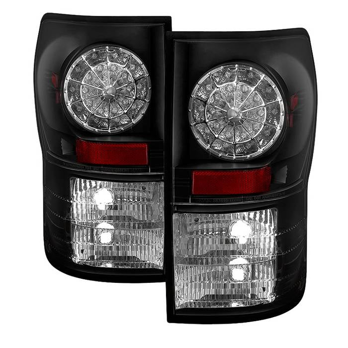 Toyota Tundra 07-13 LED Tail lights - Black