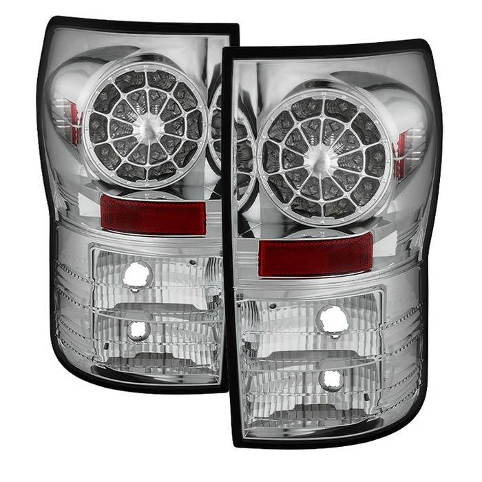 Toyota Tundra 07-13 LED Tail lights - Chrome