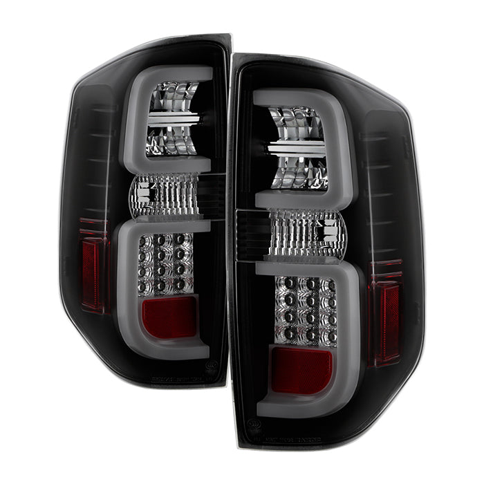 ( Spyder ) Toyota Tundra 2014-2019 Light Bar LED Tail Lights - Black Smoke