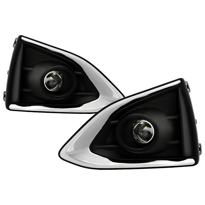 ( Spyder ) Chevy Cruze 2019-2022 OEM Style Fog Lights w/Switch - ( Bulbs Size - H11 12V 55W  ) - Clear