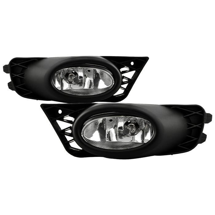 Honda Civic 09-11 4Dr OEM Fog Lights W/Switch- Clear