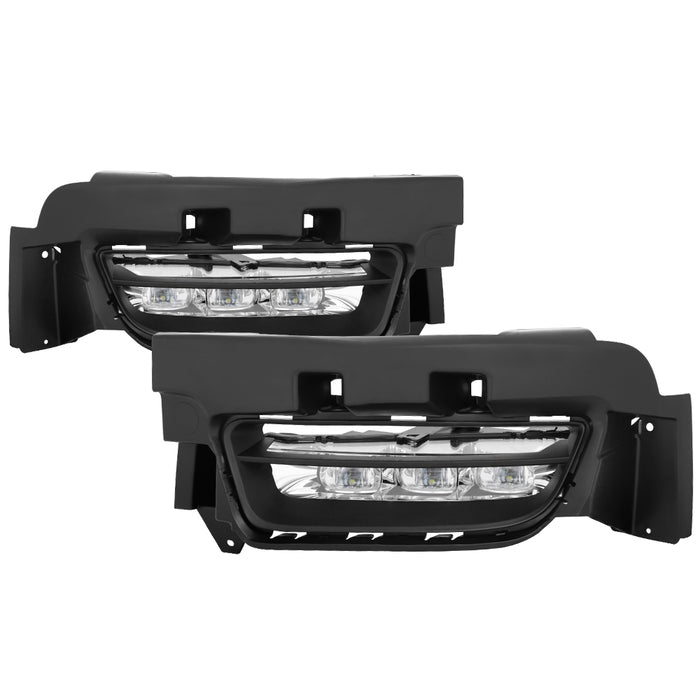 Dodge Charger 2015-2016 OEM LED Fog Lights W/Universal Switch- Clear