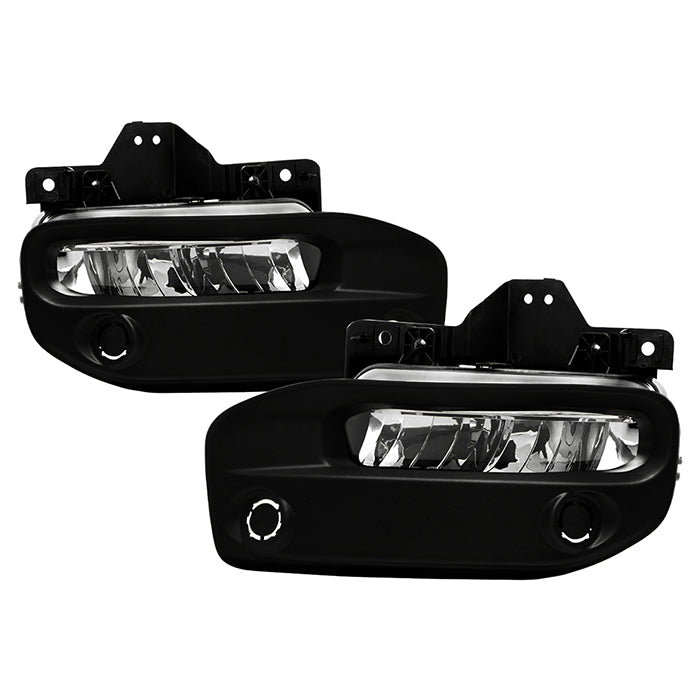 ( Spyder ) Dodge Ram 2500 3500 2019-2022 ( Do Not Fit 1500 Models ) OEM Full LED Fog Lights W/Universal Switch ( Bulb Size - 5W LED x2 )