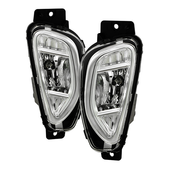 ( Spyder ) Ford Escape 2020-2022 OEM Style Fog Lights w/Switch - Clear