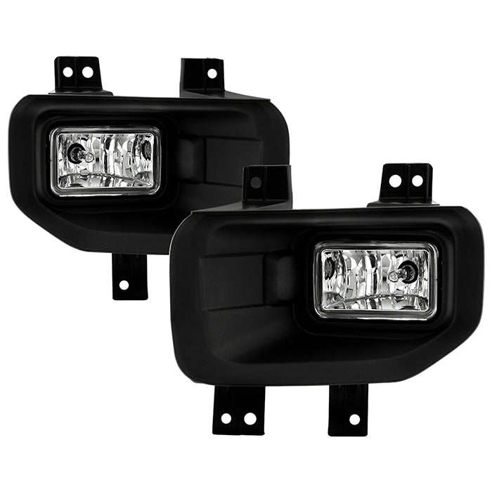 Ford F150 2015-2018 OEM Fog Lights W/Switch and Cover - Clear