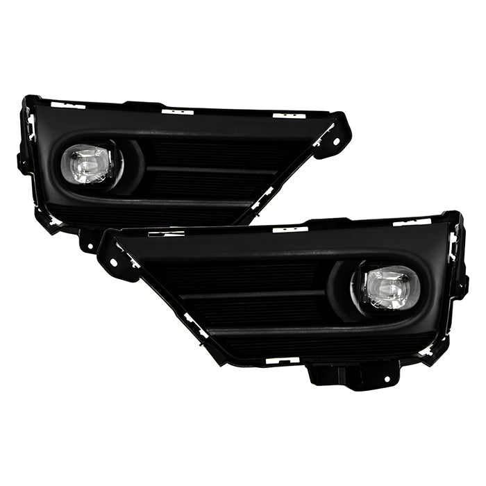 ( Spyder ) Honda CRV 2020-2022 ( Do Not Fit Hybrid models ) OEM Full LED Fog Lights w/ Switch - ( Bulb Size - 5W LED  ) - Clear