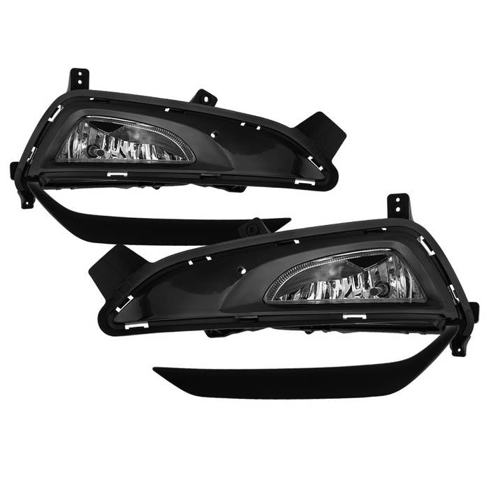 Hyundai Tucson 2016-2018 OEM Style Fog Lights W/Switch - Clear