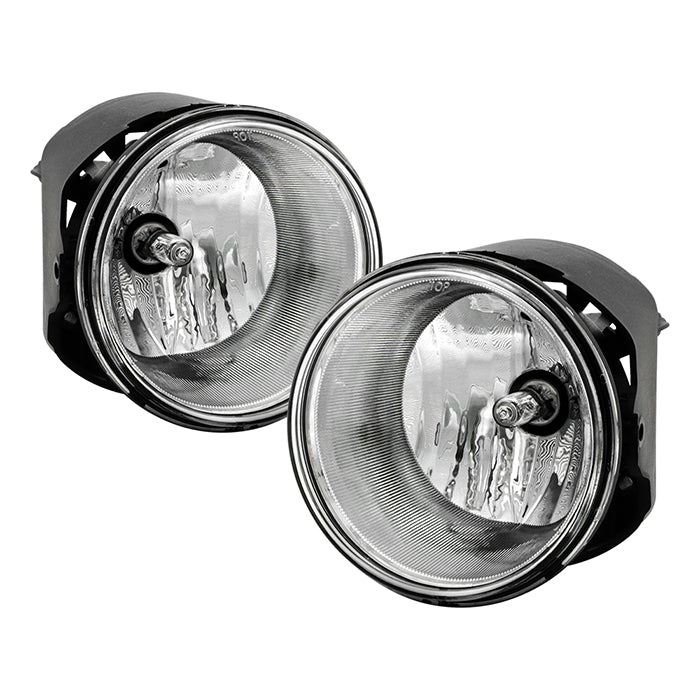 Jeep Grand Cherokee 05-09 / Commander 06-08 / Chrysler 300 SRT8 (w/o touring/limited model)/ Aspen 07-08 / Dodge Dakota 05-09 Durango 07-09 / Mitsubishi Raider 06-09 OEM Fog Lights W/Switch - Clear