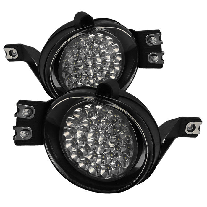 Dodge Ram 02-08 / Durango 04-06 LED Fog Lights w/Switch - Clear