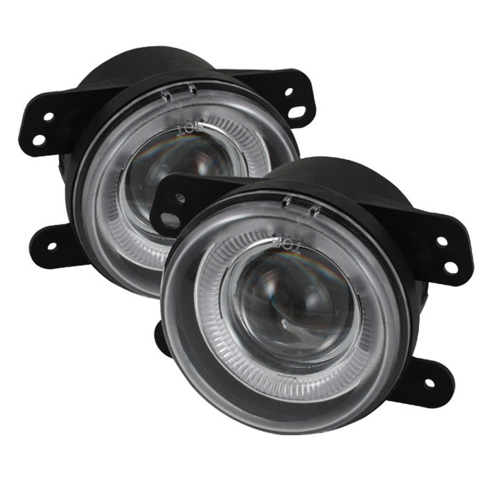 Dodge Magnum 05-08 / Journey 09-10 / Chrysler 300 05-10 ( 5.7L W/ Touring ) / PT Cruiser 06-09 / Jeep Wrangler 07-09 Projector Fog Lights w/Switch - Clear