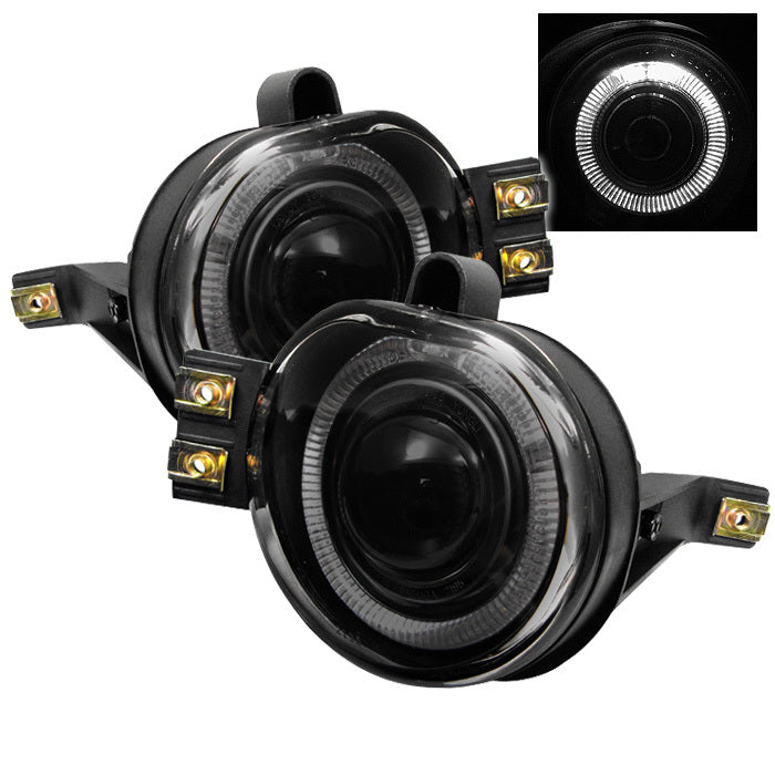 DODGE RAM 1500 2002-2005/DODGE RAM 2500/3500 2003-2006 Halo Projector Fog Lights w/Switch - Smoke