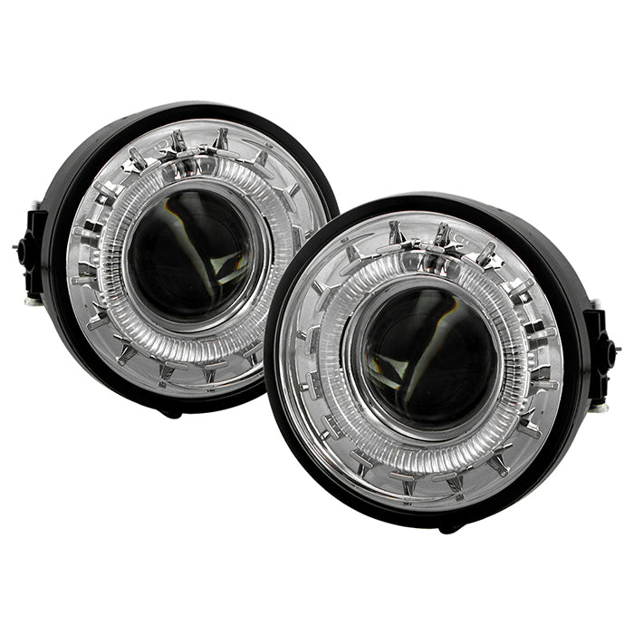 Ford F150 06-10 ( Manu.Date Aug 2005 to June 2010 ) / Lincoln Mark LT 06-08 Halo Projector Fog Lights w/Switch - Clear