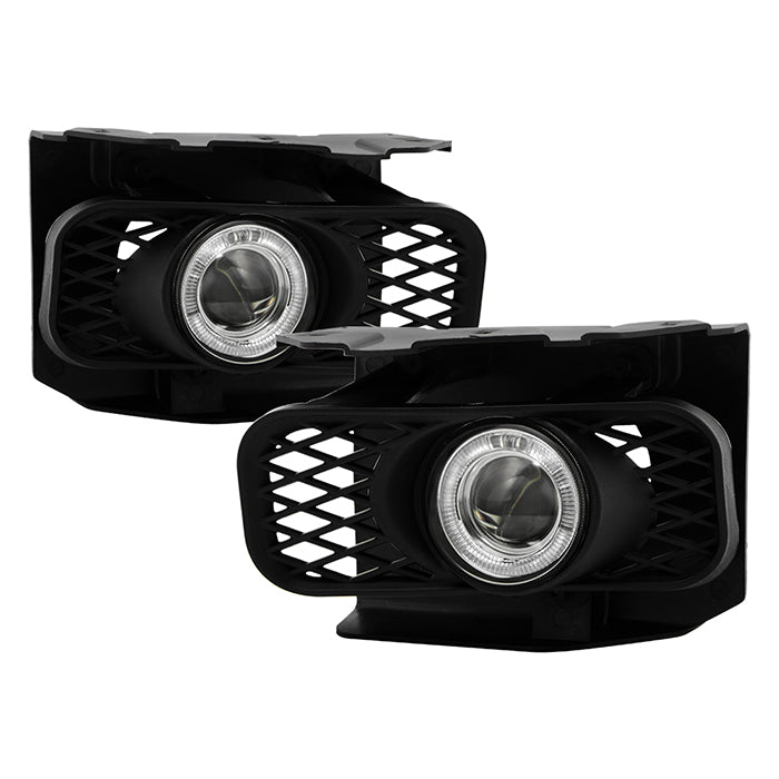 Ford F150 99-03 / F150 Heritage 04 / Expedition 99-02 (Not Fit Lightning) Halo Projector Fog Lights w/Switch - Clear