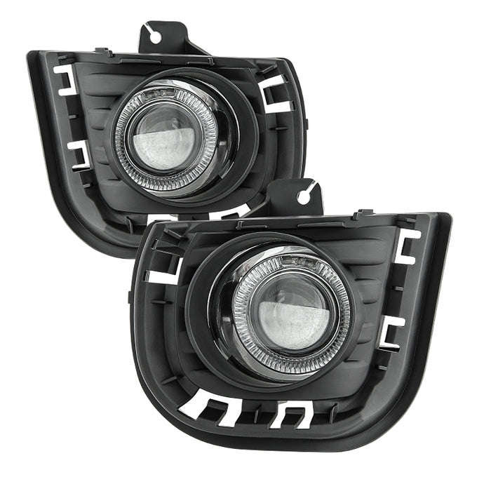 Scion TC 2014-2016 Halo Projector Fog Lights w/Switch - Clear