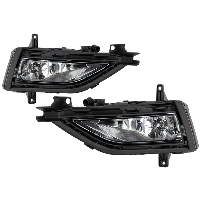 ( Spyder ) Volkswagen Golf 2018-2020 OEM Style Fog Lights W/Universal Switch - Clear