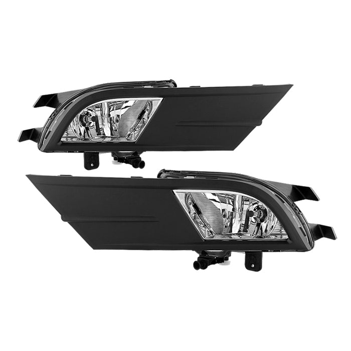 Volkswagen Jetta MK6 2015-2016 Sedan 4Dr only OEM Style Fog Lights w/Switch - Clear