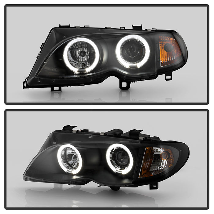 Spyder Signature ) BMW E46 3-Series 02-05 4DR Projector Headlights