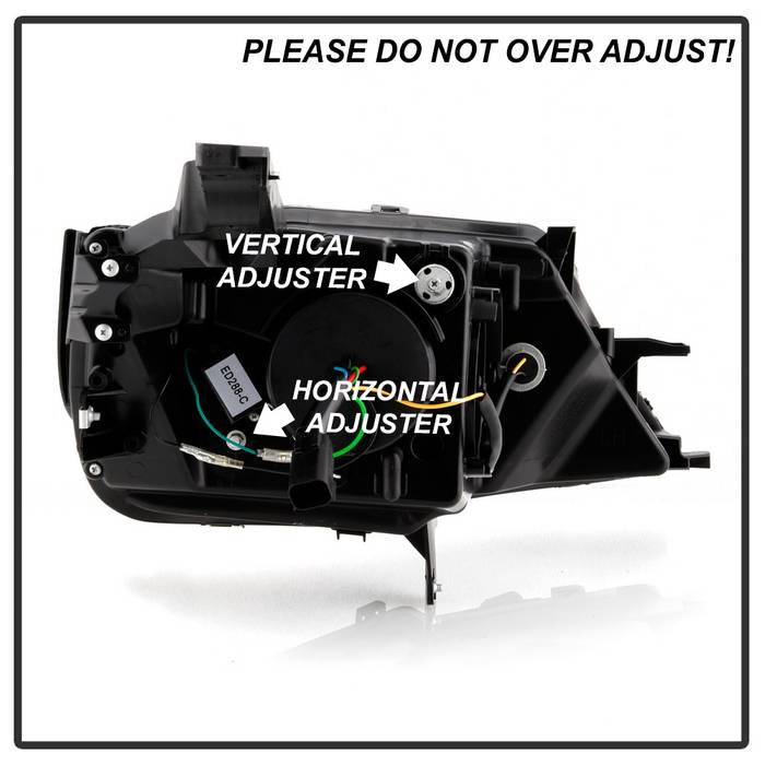 Spyder Signature ) Chevy Impala 14-19 Projector Headlights - Low