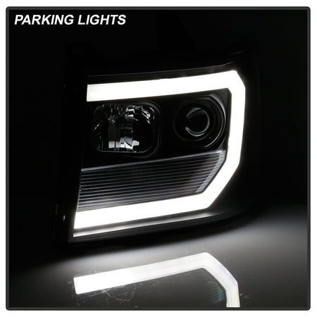 For 2007-14 GMC Sierra 1500 2500HD 3500HD LED DRL Headlights Sequential Signal For 2007-14 GMC Sierra 1500 2500HD 3500HD LED DRL Headlights Sequential Signal