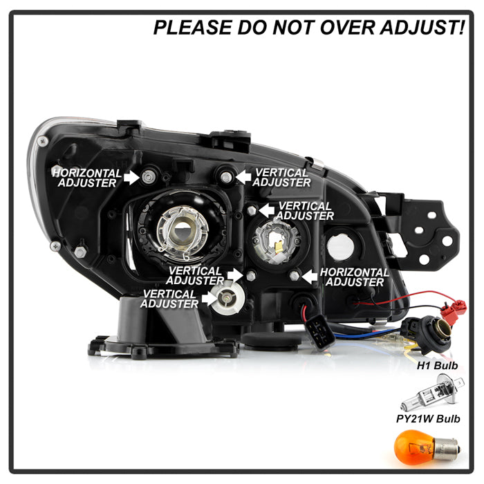 Spyder Signature ) Subaru impreza WRX 2006-2007 Projector