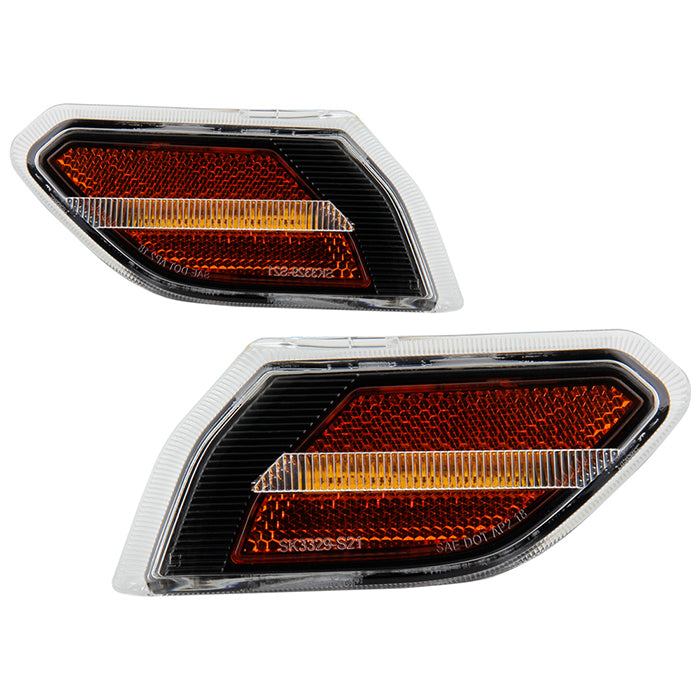 ( Spyder ) Jeep Wrangler 19-20 LED Side Marker Lights - Black